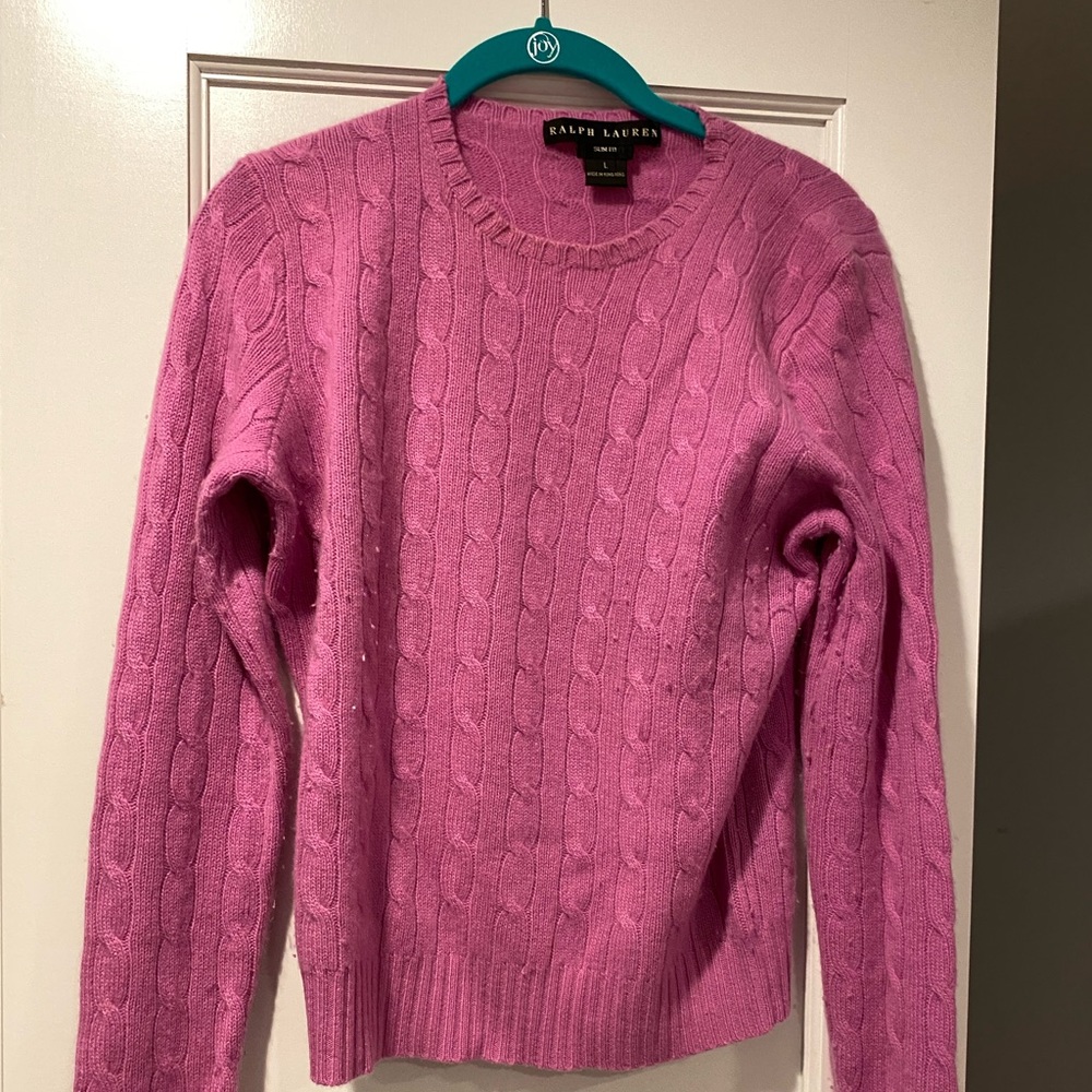 Pink sweater
